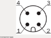 Picture of Ultraheli kaugusandur UM18, M18, Sn=30-250mm, 350mm, välj: PNP, M12 4-pin, SICK